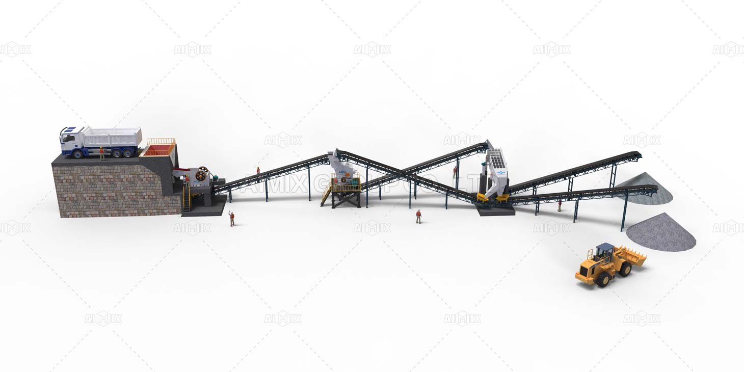 300 tph Crusher plant for Limestone Processing